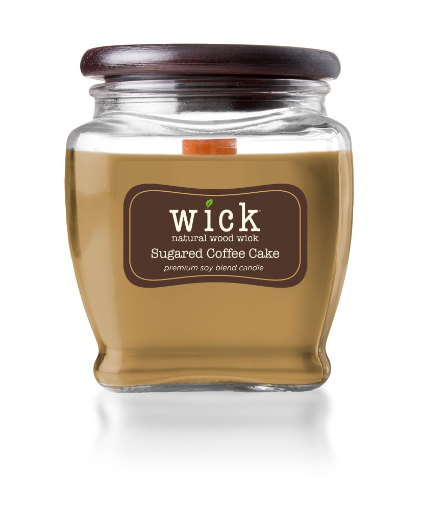 slide 1 of 2, Wick Candle 1 ea, 15 oz