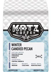 Katz Winter Candied Pecan Whole Bean Coffee