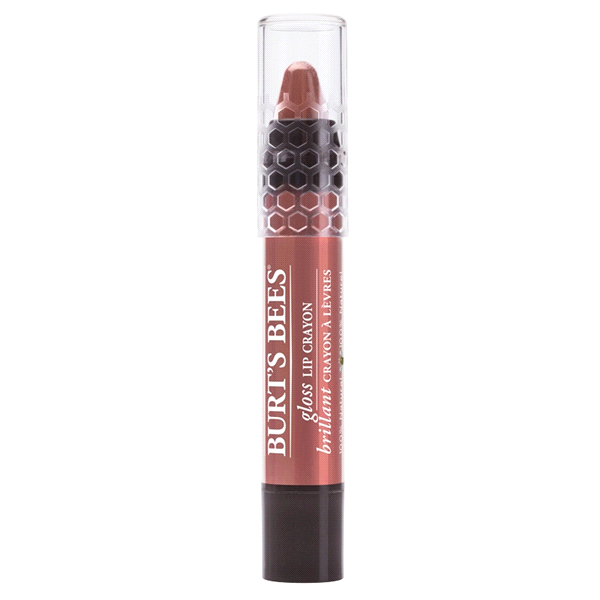 slide 1 of 1, Burt's Bees Gloss Lip Crayon Outback Oasis, 1 ct