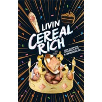 slide 11 of 13, General Mills Birthday Cake Loaded Cereal, Crispy Cereal With Artificially Flavored Vanilla Creme Filling, Made With Whole Grain, Family Size, 15.1 oz