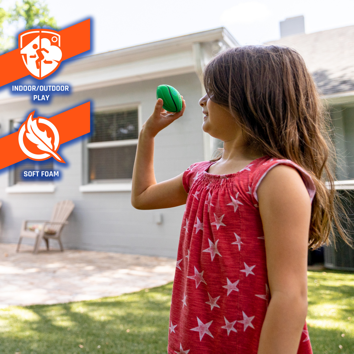 slide 11 of 25, Nerf Micro Foam Stress Ball, 1 ct