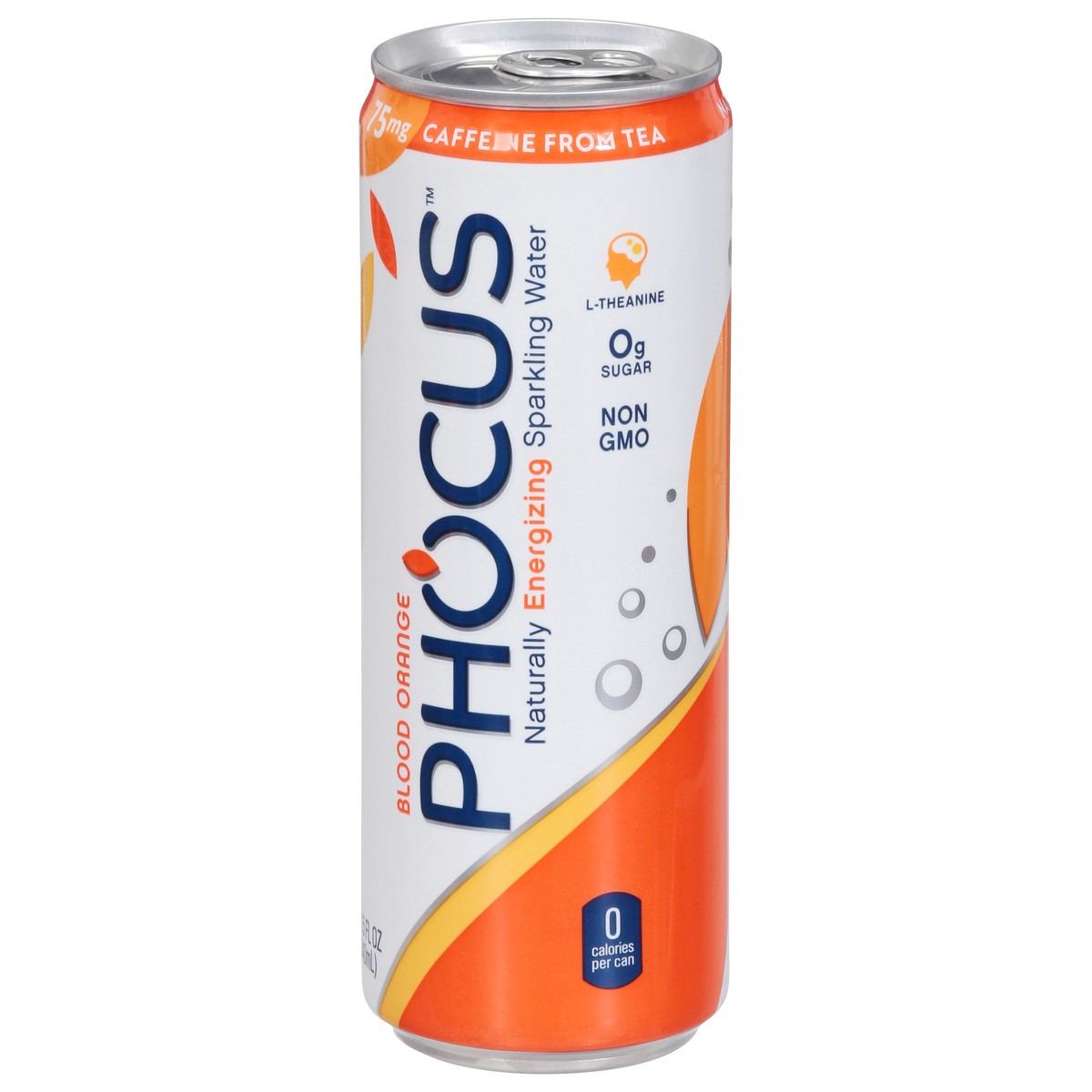 slide 11 of 11, Phocus Blood Orange Sparkling Water 11.5 fl oz Can, 11.5 fl oz