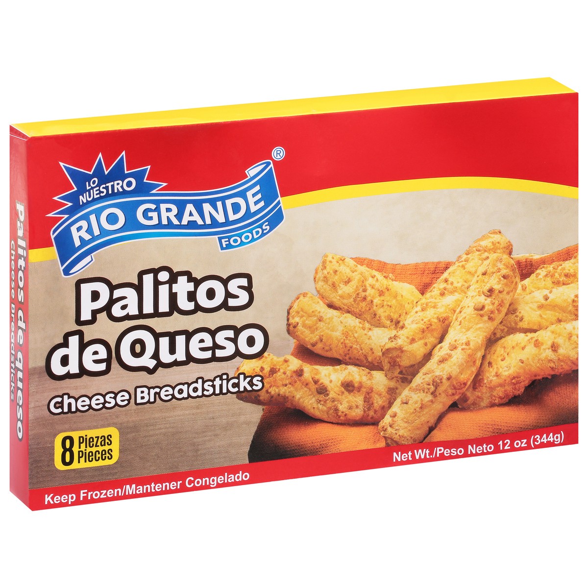 slide 2 of 9, Rio Grande Cheese Breadsticks 8 ea, 12 oz