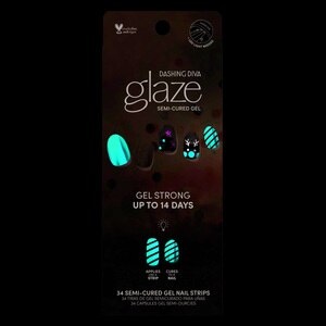 slide 1 of 1, DASHING DIVA Dd Glaze Gel As Candy Lane, 34 ct