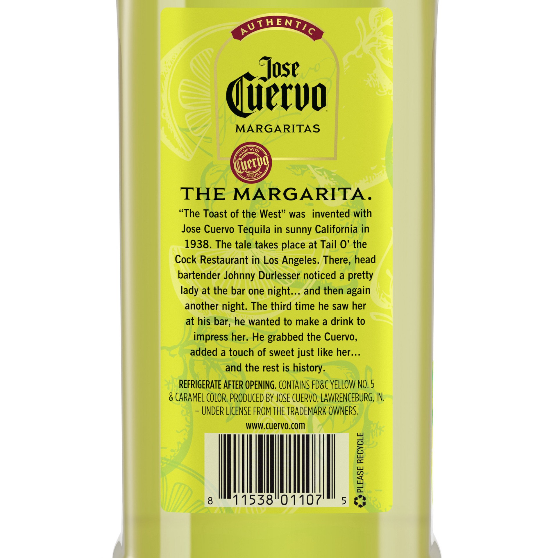 slide 4 of 5, Jose Cuervo Authentic Margarita Classic Lime Ready to Drink Cocktail - 750 ml, 750 ml