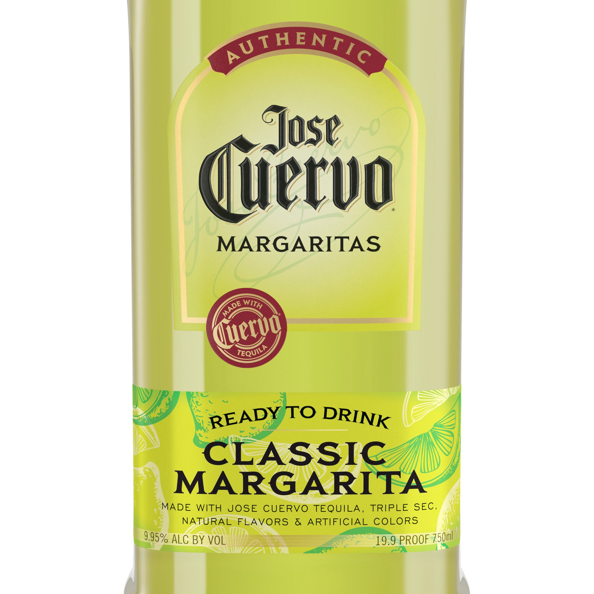 slide 5 of 5, Jose Cuervo Authentic Margarita Classic Lime Ready to Drink Cocktail - 750 ml, 750 ml