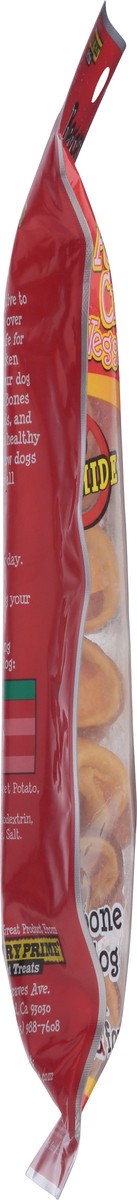 slide 7 of 9, Beggar Bones Pork Skin, Chicken & Veggie Wraps Dog Chews 4.3 oz, 4.3 oz