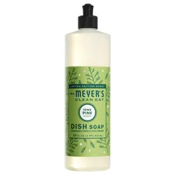 Mrs. Meyer's Clean Day Liquid Dish Soap, Iowa Pine Scent, 16 Ounce Bottle