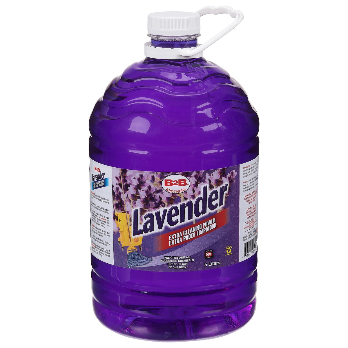 slide 6 of 9, B2B Brothers Lavender Cleaner 5 l, 5 liter