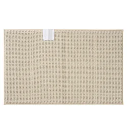 Room & Retreat Memory Foam Bath Mat, 20 in x 32 in, Beige