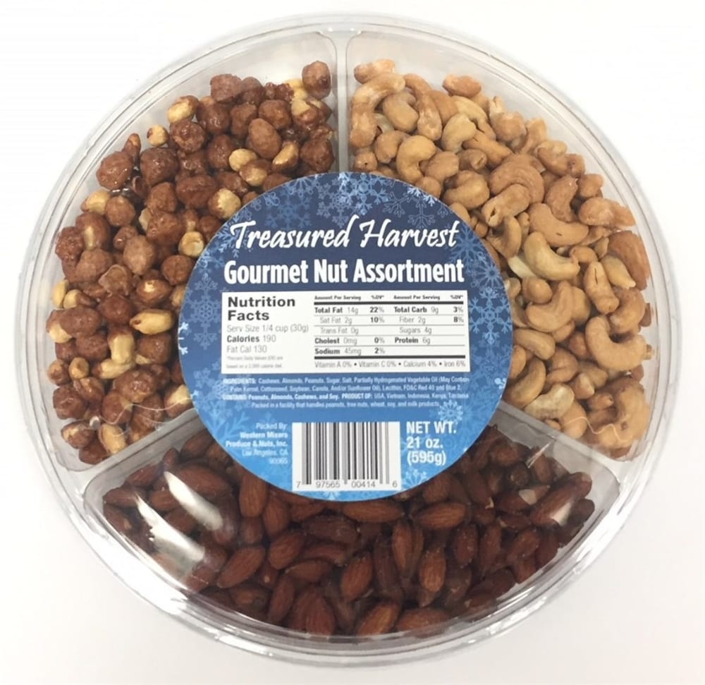 slide 1 of 1, Treasured Harvest Gourmet Nut Assortment, 21 oz