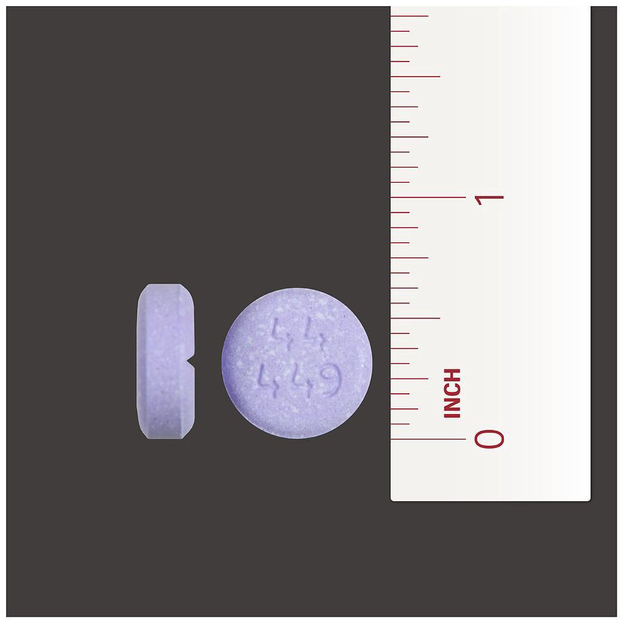 slide 3 of 5, Walgreens Children's Pain & Fever Chewable Tablets Grape, 24 ct