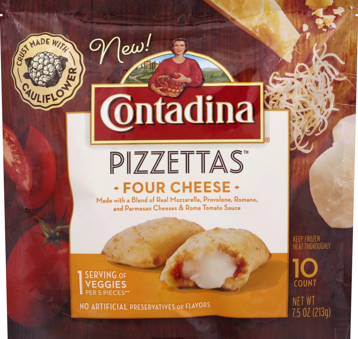 slide 3 of 6, Contadina Pizzettas 10 ea, 10 ct