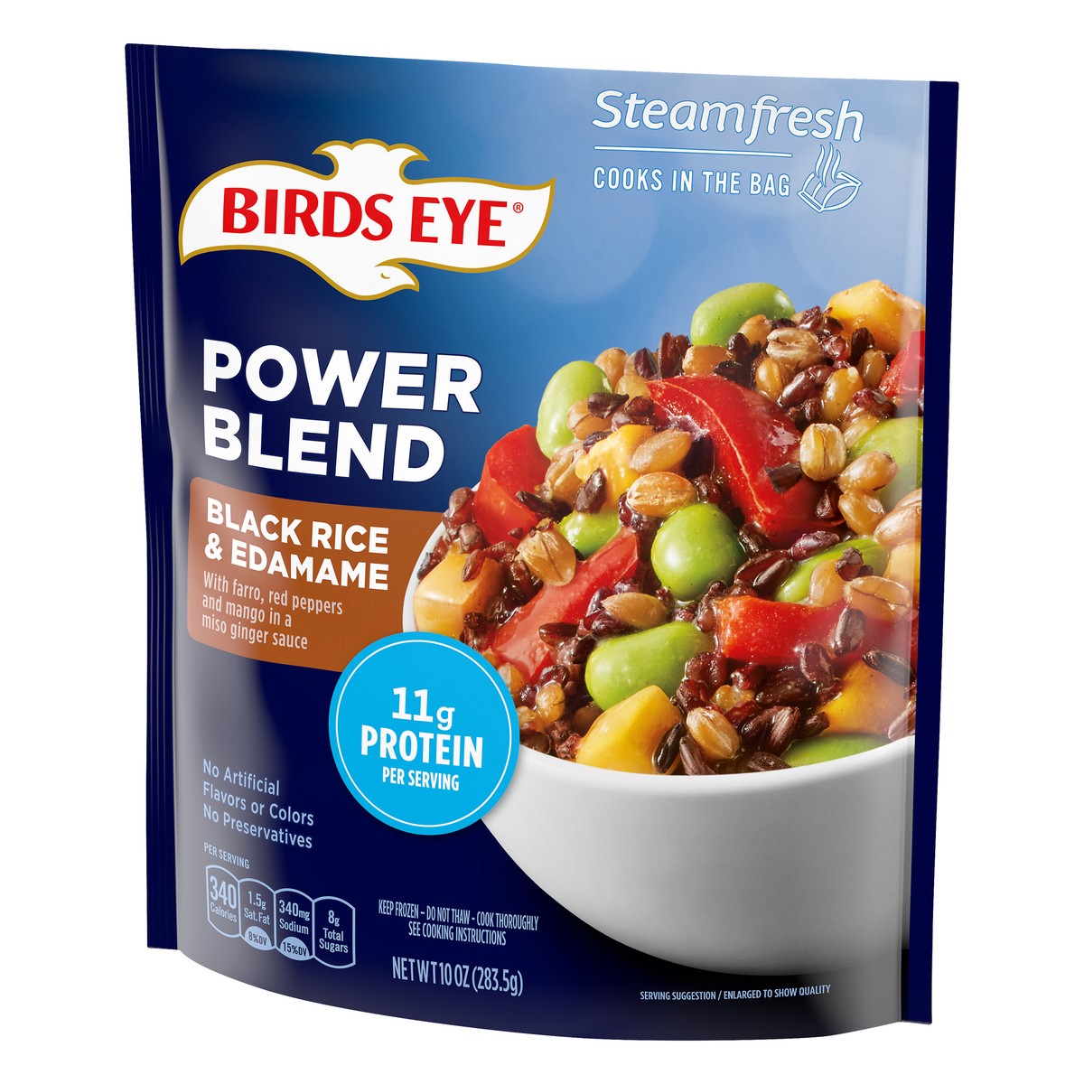 slide 8 of 8, Birds Eye Black Rice & Edamame Power Blend 10 oz, 10 oz