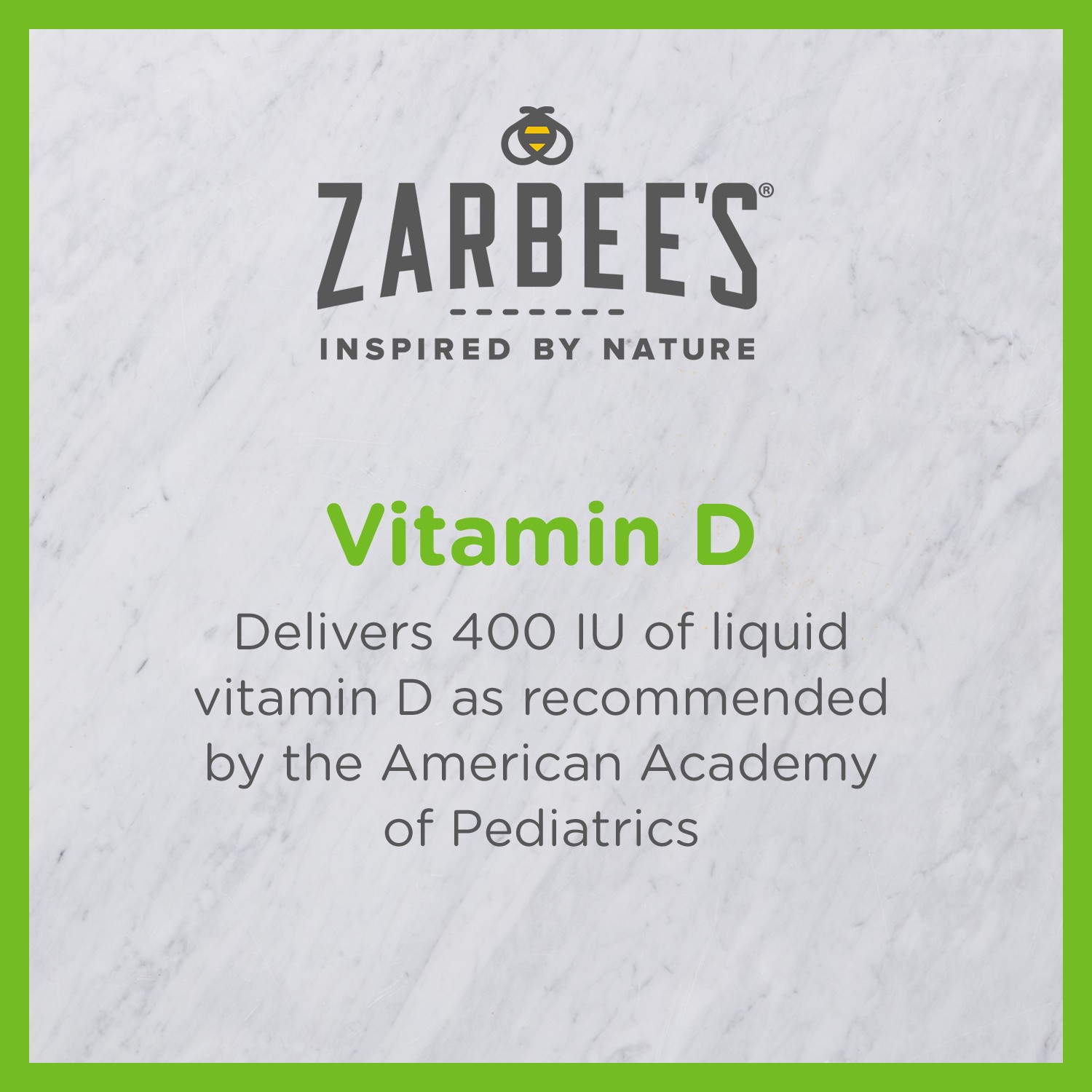 slide 3 of 5, Zarbee's Naturals Zarbees Naturals Baby Vitamin D Drops, 0.47 fl oz