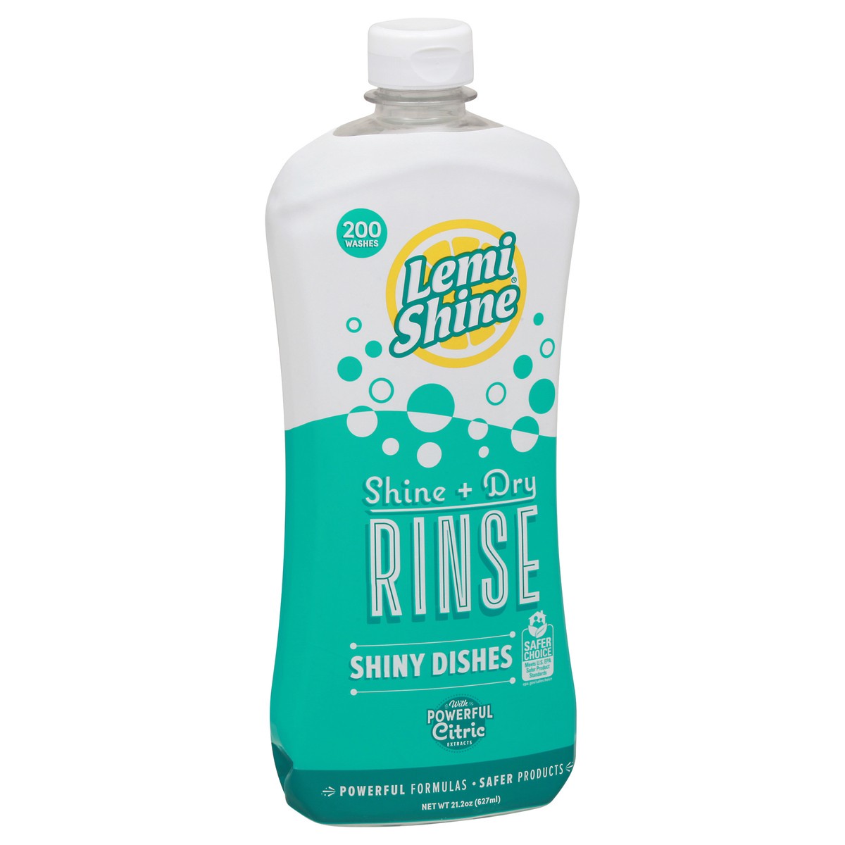 slide 2 of 9, Lemi Shine Shiny Dishes Shine + Dry Rinse 21.2 oz, 21.2 oz