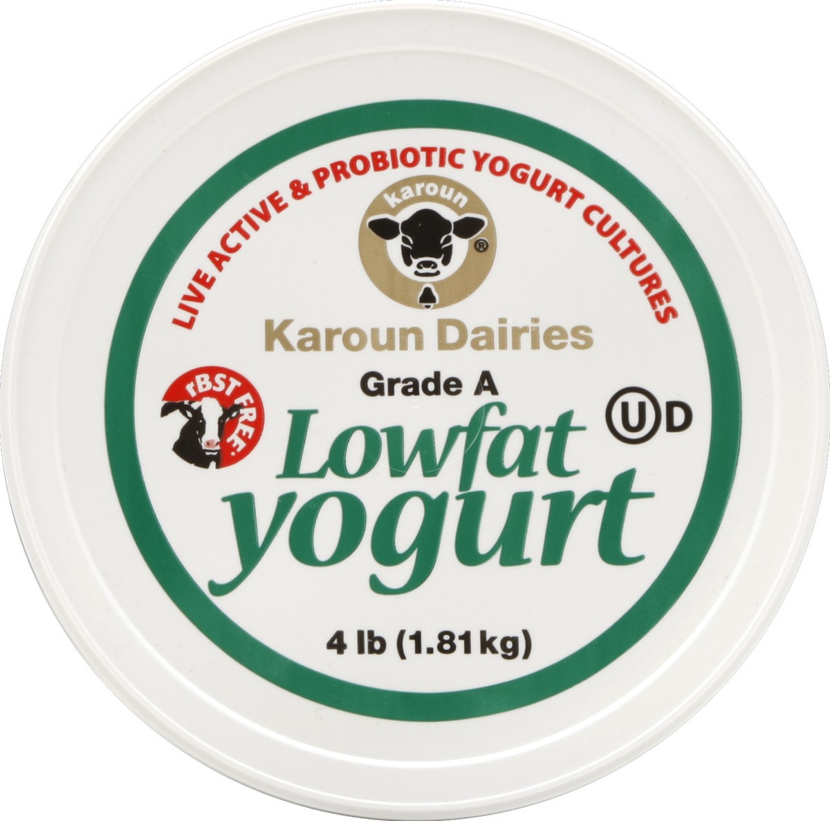 slide 2 of 4, Karoun Yogurt 4 lb, 64 oz