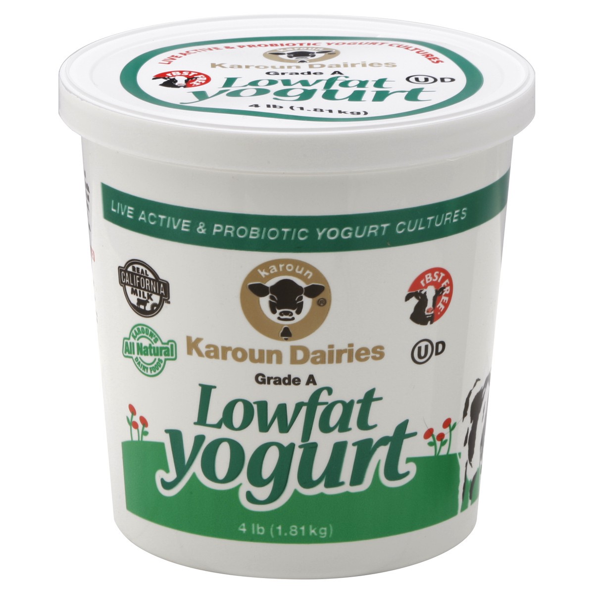 slide 4 of 4, Karoun Yogurt 4 lb, 64 oz