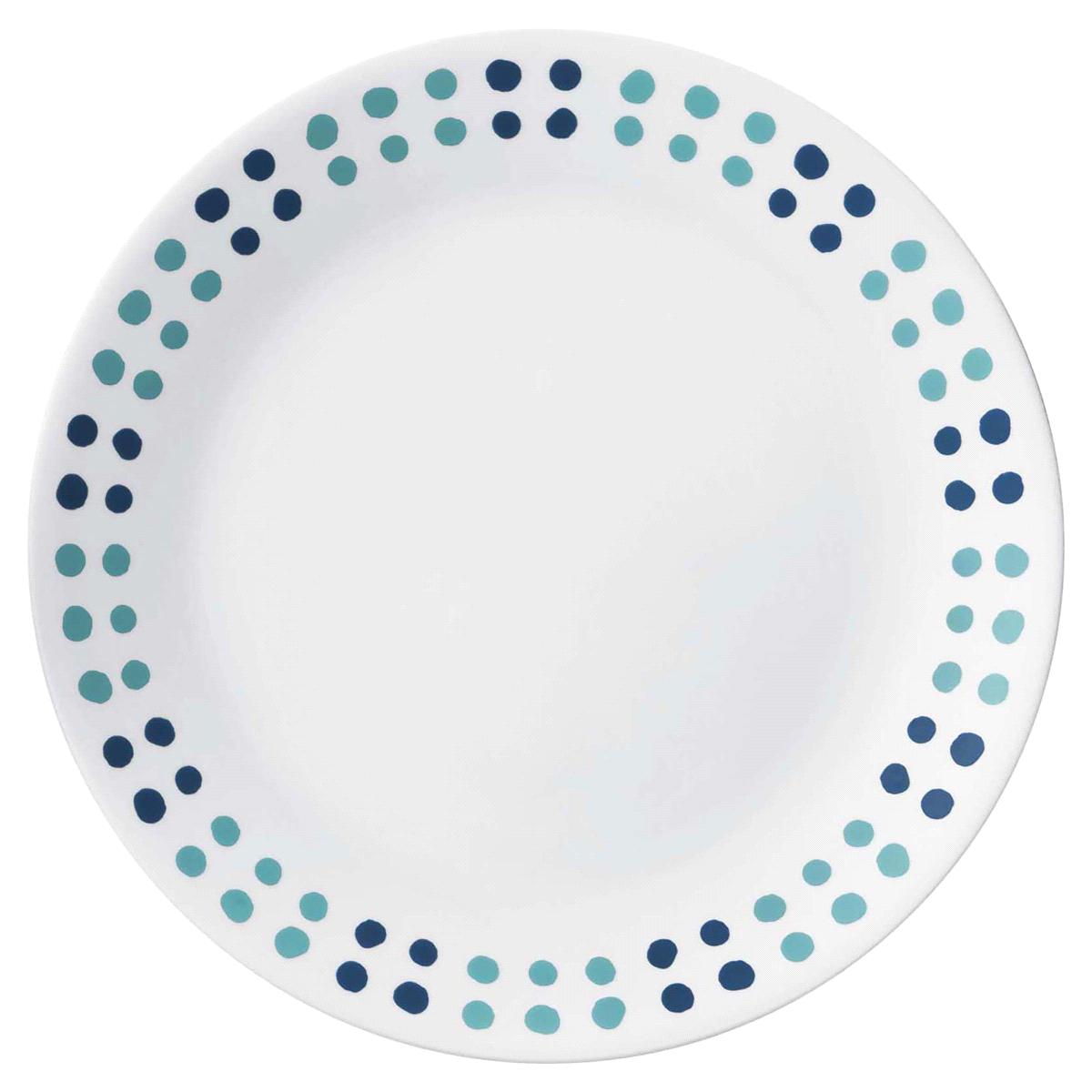 slide 1 of 1, Corelle Key West Dinner Plate - White/Blue, 10.25 in