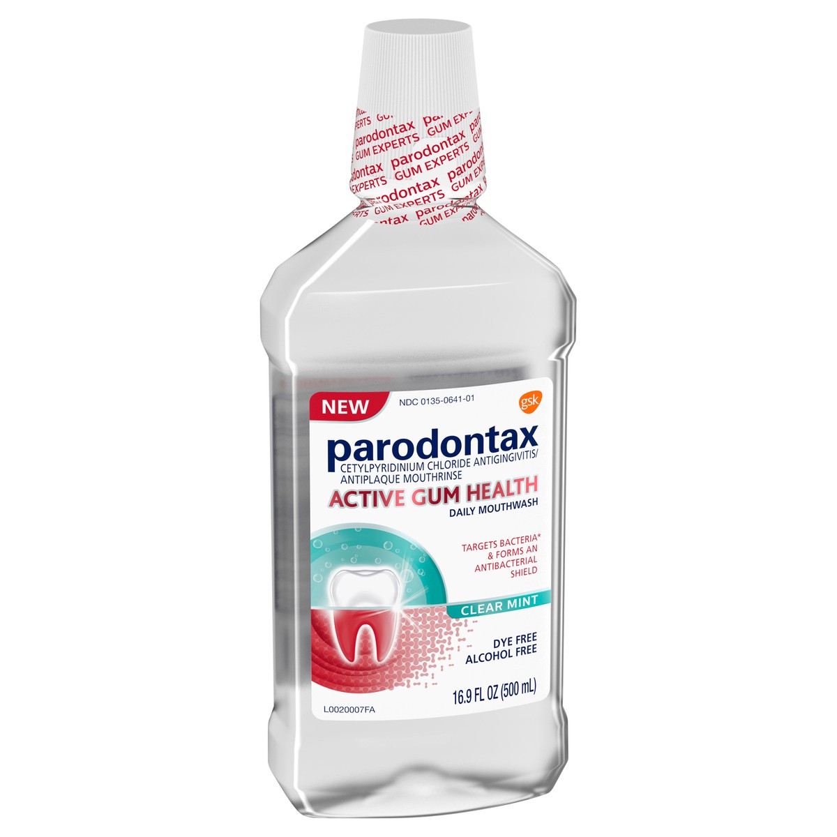 slide 8 of 9, Parodontax Active Gum Health Mouthwash - 16.9 Fl Oz, 16.9 fl oz