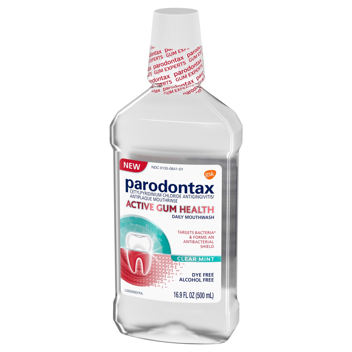 slide 4 of 9, Parodontax Active Gum Health Mouthwash - 16.9 Fl Oz, 16.9 fl oz