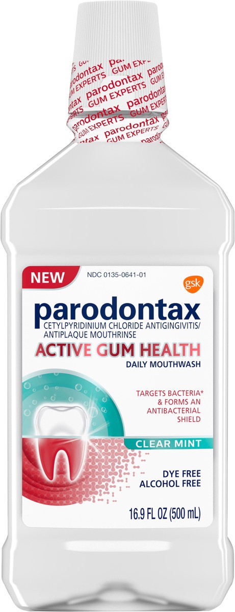 slide 9 of 9, Parodontax Active Gum Health Mouthwash - 16.9 Fl Oz, 16.9 fl oz