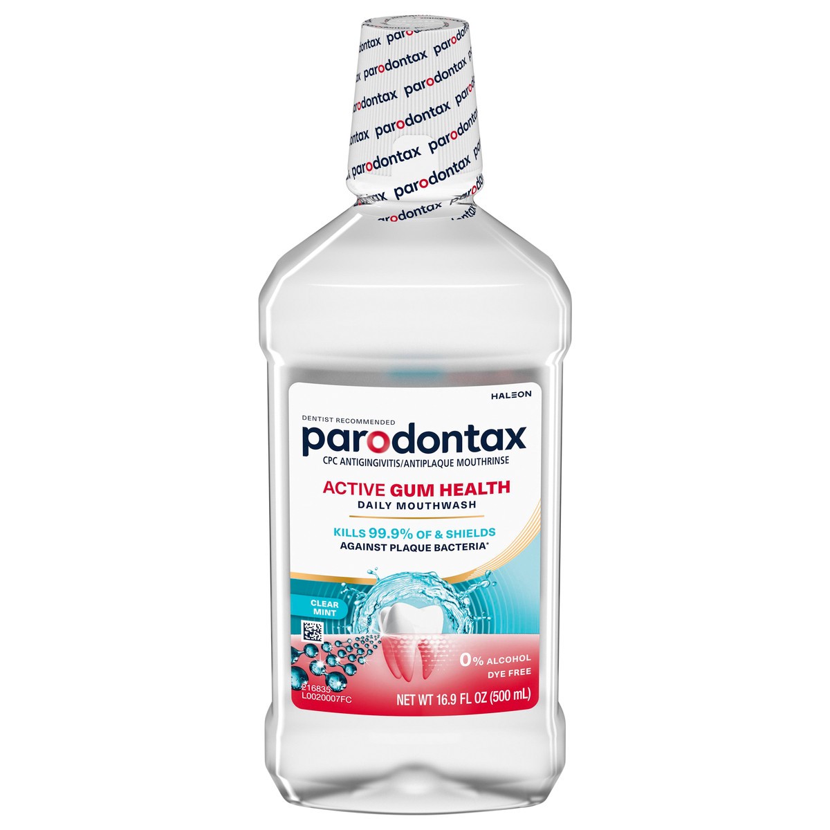 slide 1 of 9, Parodontax Active Gum Health Mouthwash - 16.9 Fl Oz, 16.9 fl oz