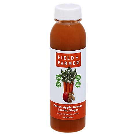 slide 1 of 1, Field & Farmer Carrot Apple Orange Juice - 12 fl oz, 12 fl oz