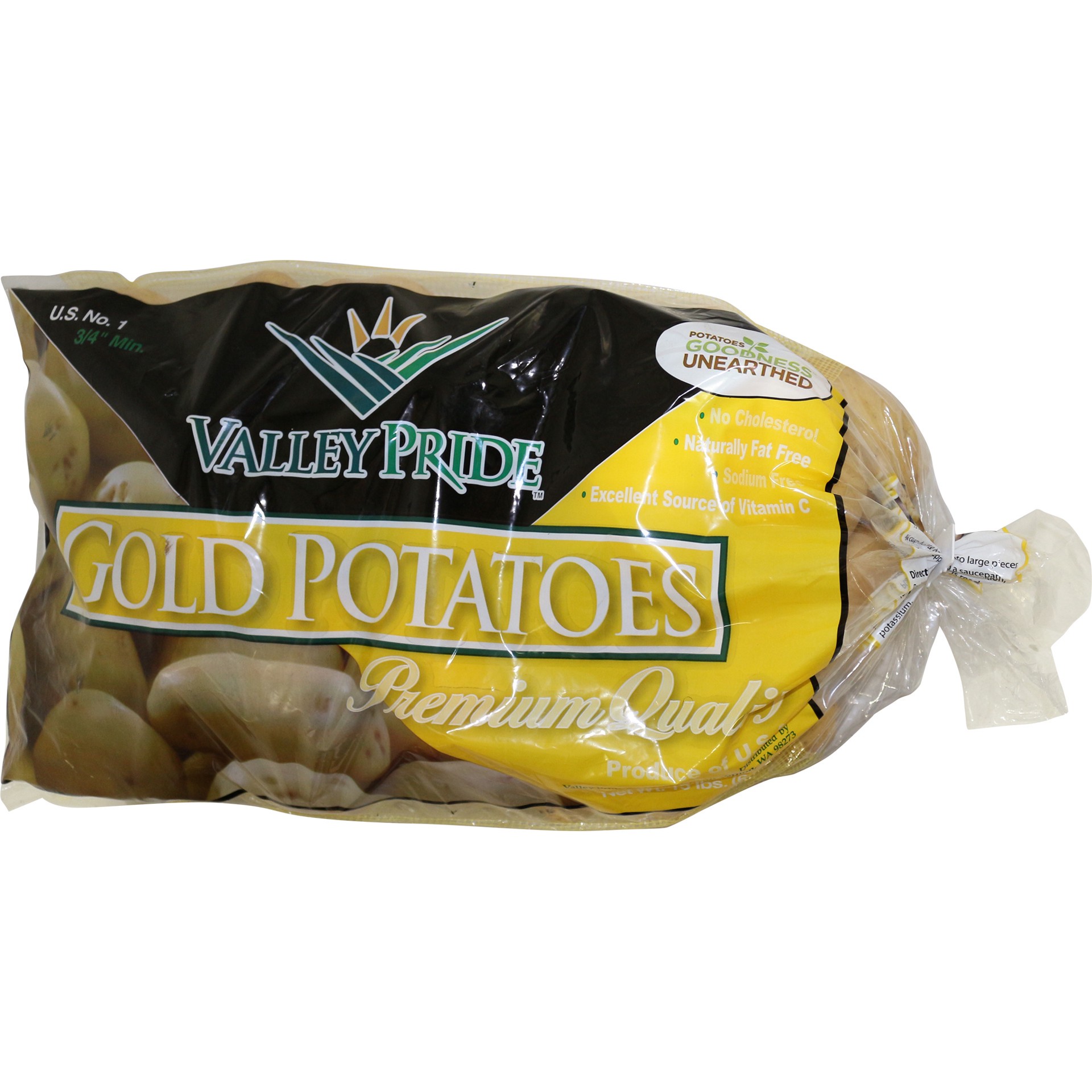 slide 1 of 18, Valley Pride Gold Potatoes, per lb
