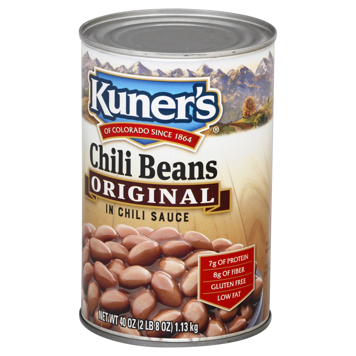 slide 3 of 10, Kuner's Chili Beans, Original, 