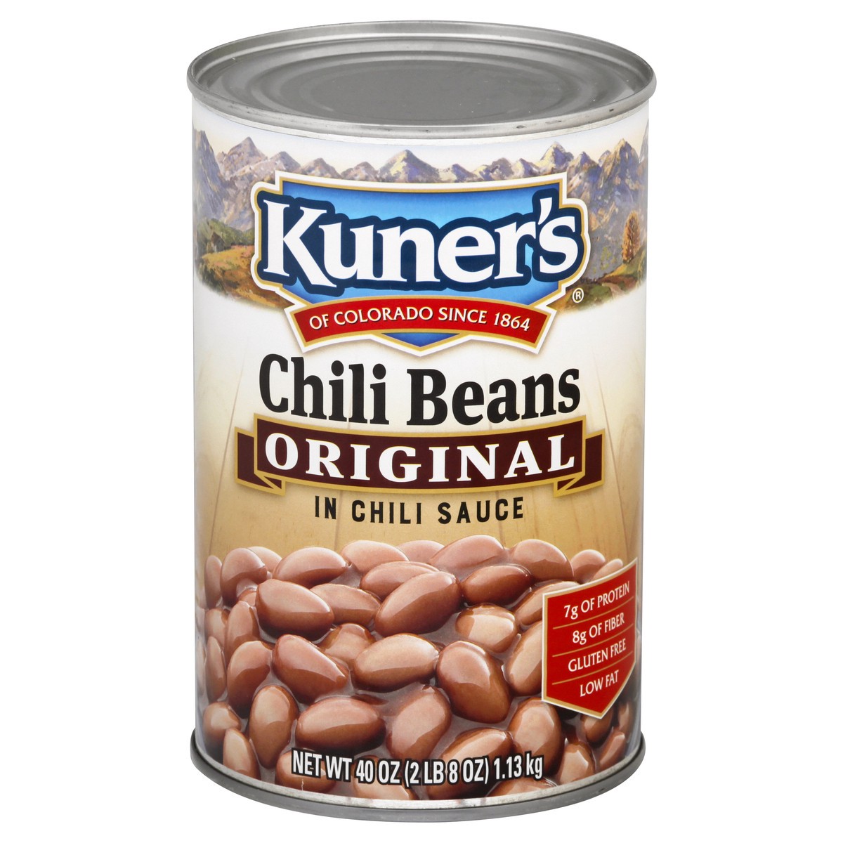 slide 1 of 10, Kuner's Chili Beans, Original, 