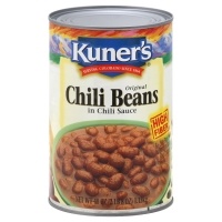 slide 1 of 1, Kuner's Beans Chili in Chili Sauce Original, 40 oz