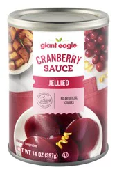 Giant Eagle Jellied Cranberry Sauce