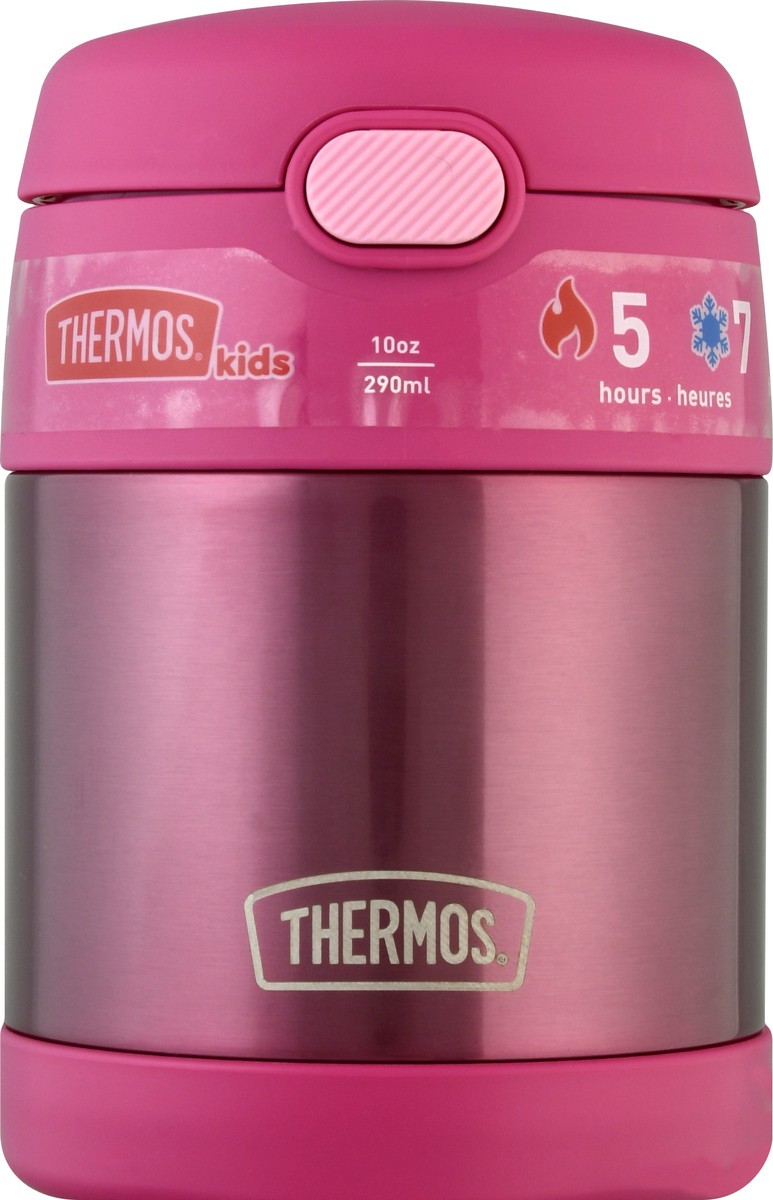 slide 7 of 9, Thermos Stainless Steel Funtainer Food Jar, Solid Blue, 1 ct