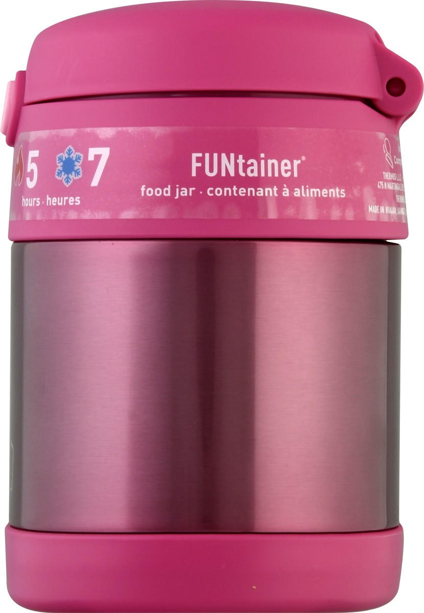 slide 5 of 9, Thermos Stainless Steel Funtainer Food Jar, Solid Blue, 1 ct