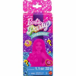 Mattel Barbie Party Unboxed Surprise Doll