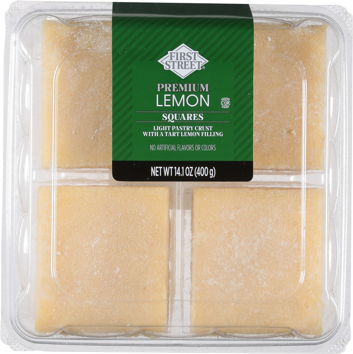 slide 8 of 13, First Street Premium Lemon Squares, 14 oz