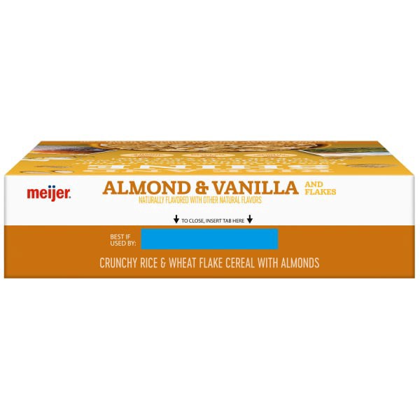 slide 16 of 29, Meijer Vanilla Almond Cereal, 12.4 OZ   