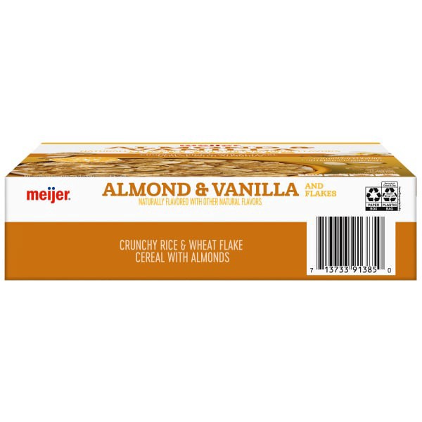 slide 9 of 29, Meijer Vanilla Almond Cereal, 12.4 OZ   