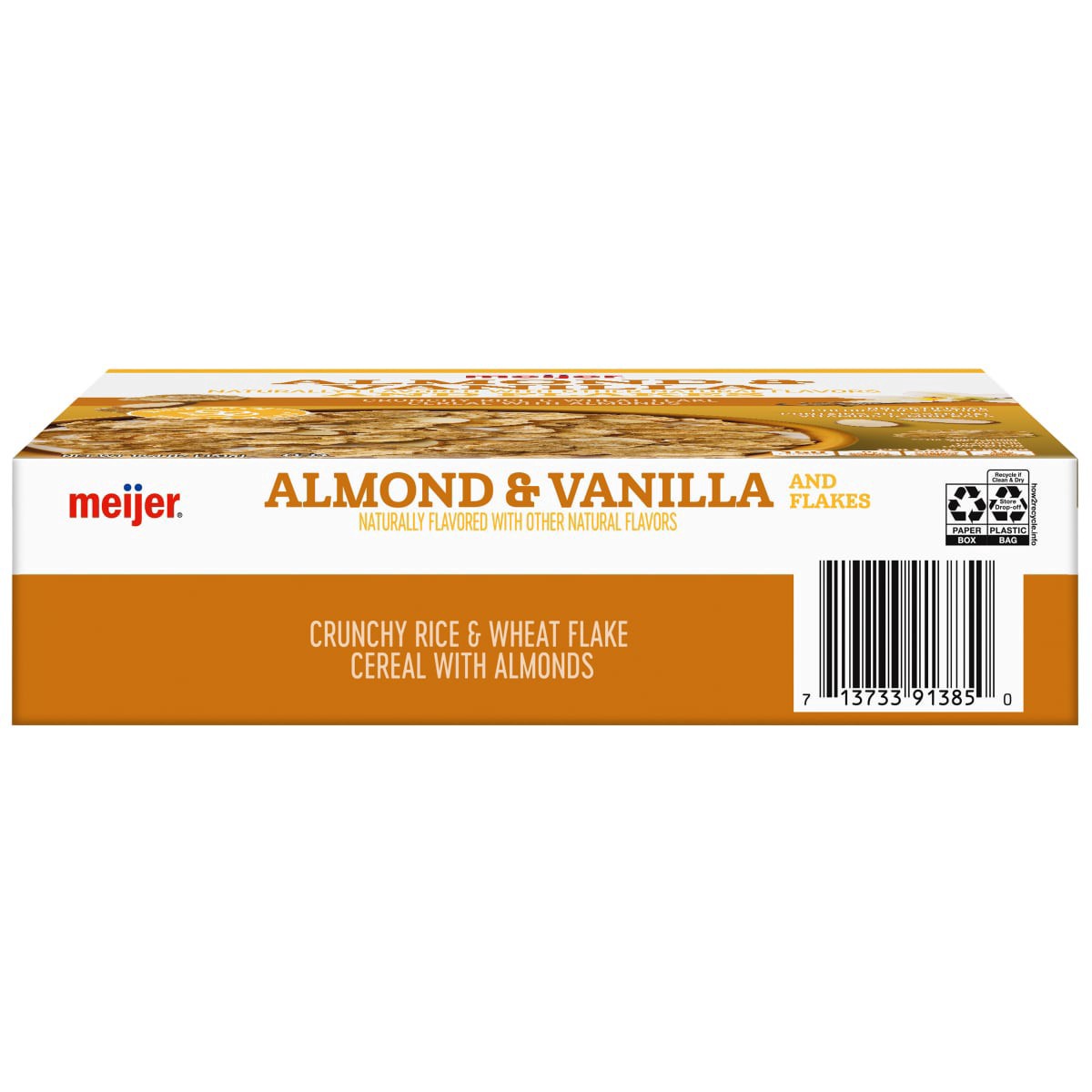 slide 3 of 29, Meijer Vanilla Almond Cereal, 12.4 OZ   