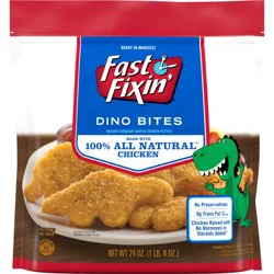 Fast Fixin'' Dino Chicken Bites, 24 oz (Frozen)
