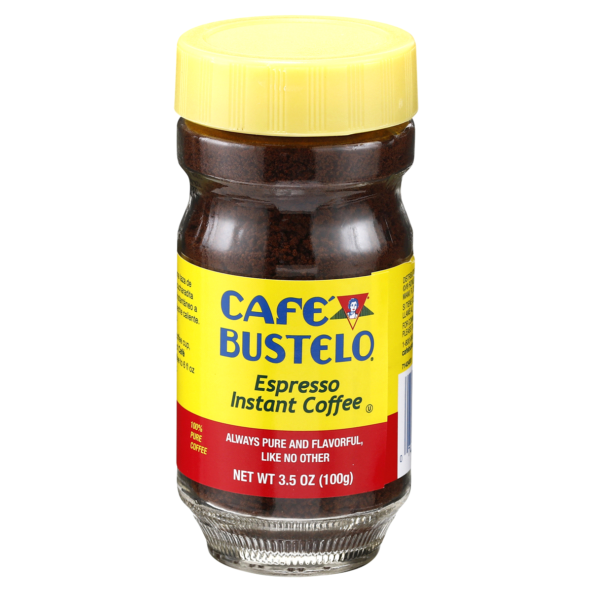 slide 1 of 1, Café Bustelo Instant Coffee Espresso, 3.5 oz