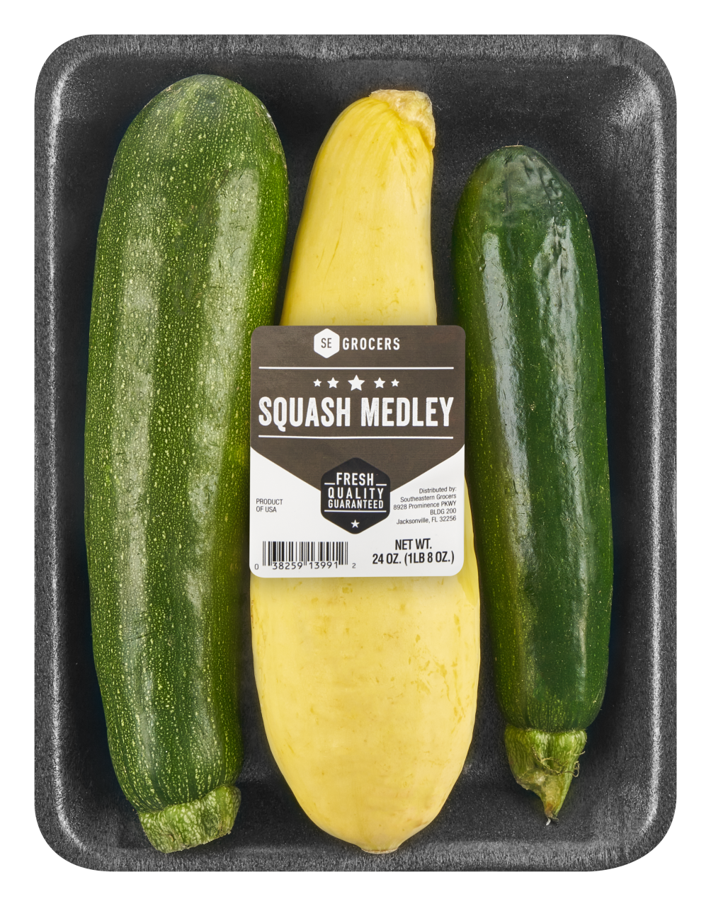 slide 1 of 1, Trayed Mixed Squash 24Oz, 24 oz