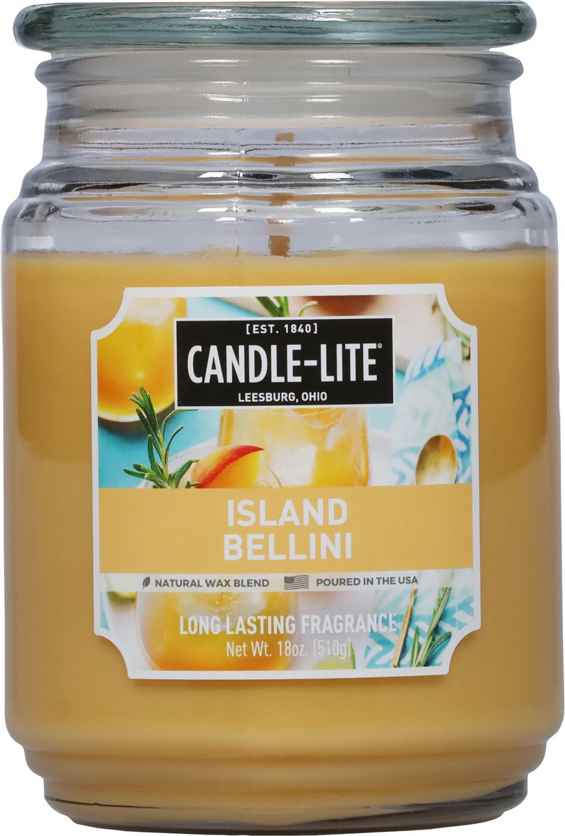 slide 3 of 9, Candle-Lite Candle Lite Island Bellini Candle 18 Ounces, 1 ct