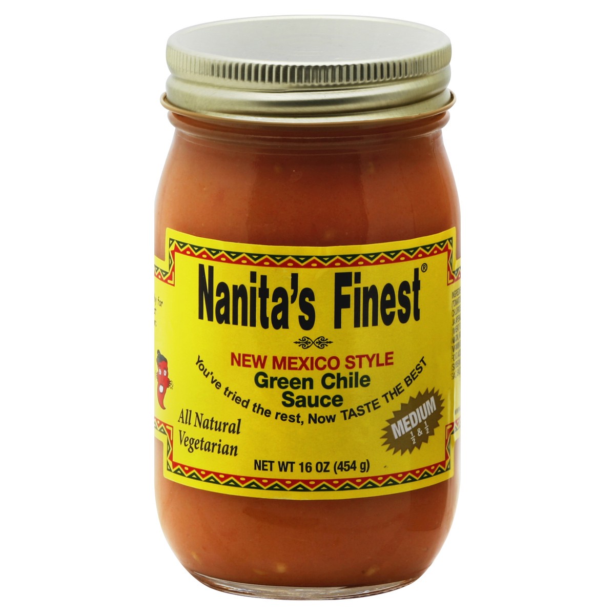 slide 2 of 2, Nanitas Finest Chile Sauce 16 oz, 16 oz