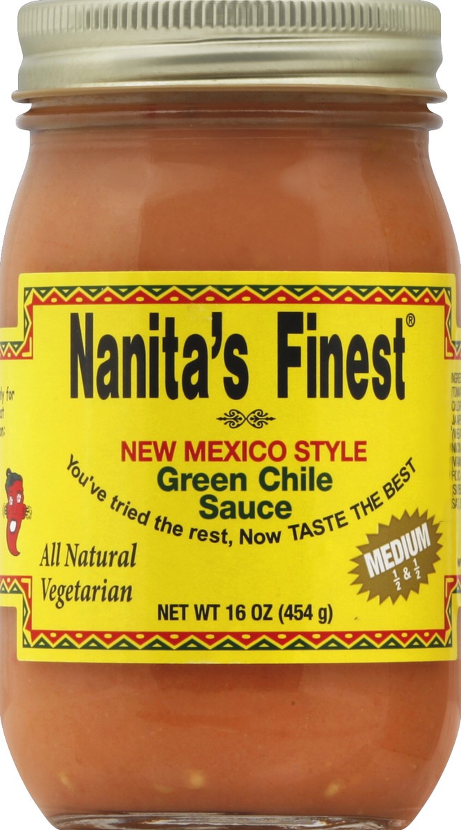 slide 1 of 2, Nanitas Finest Chile Sauce 16 oz, 16 oz