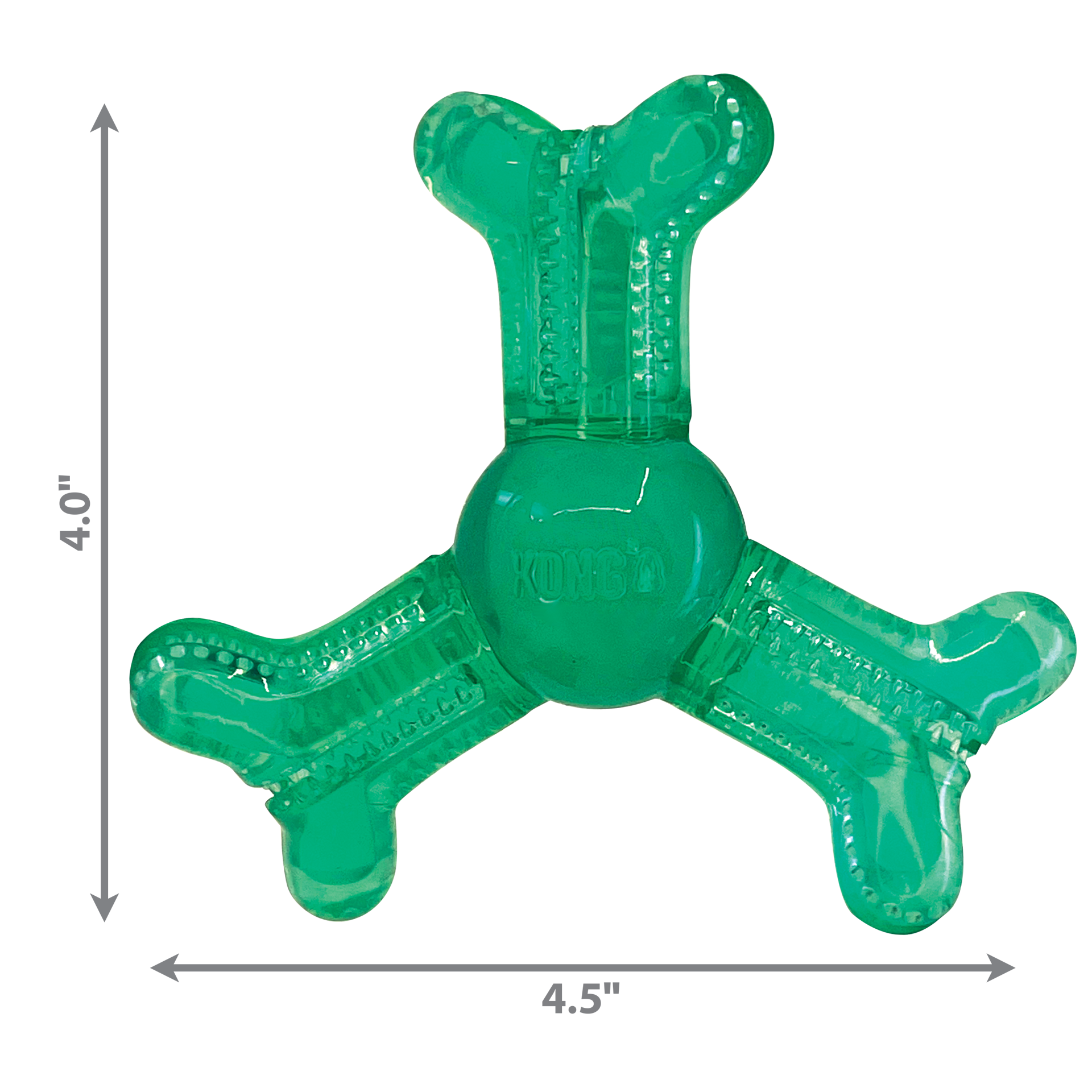 slide 2 of 2, KONG Squeezz Dental Roller Bone XS/Sm, 1 ct