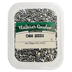 Natures Garden Chia Seeds - 9 Oz