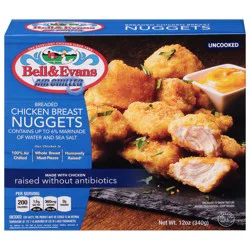 Bell & Evans Air Chilled Breaded Chicken Breast Nuggets