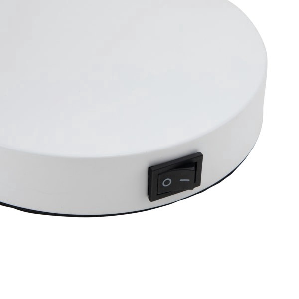 slide 9 of 10, Realspace™ Barsi Desk Lamp With USB Charging Port, 14""H, White, 1 ct